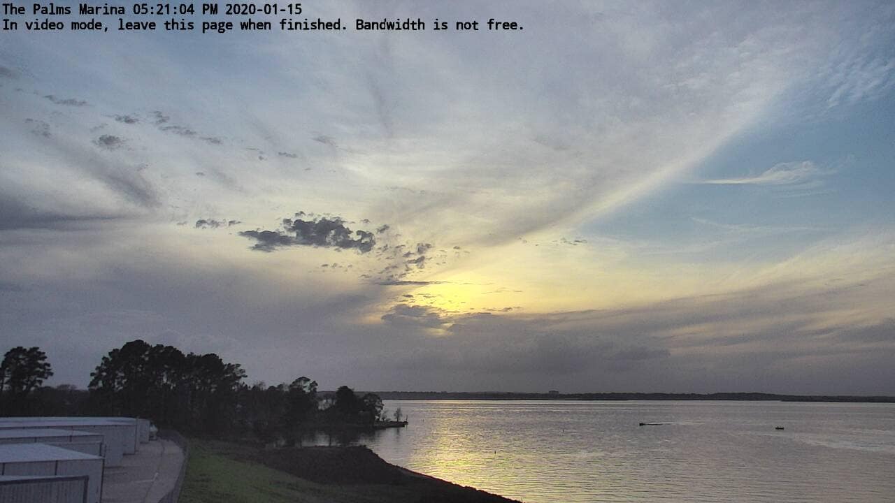 Lake Conroe sunset photo