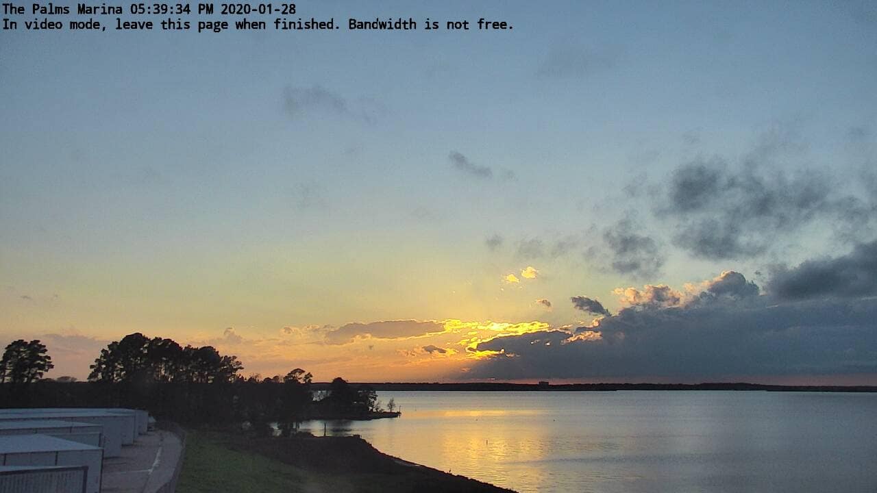 Lake Conroe sunset photo