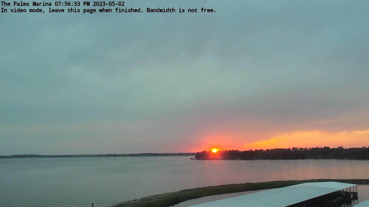 Lake Conroe sunset photo