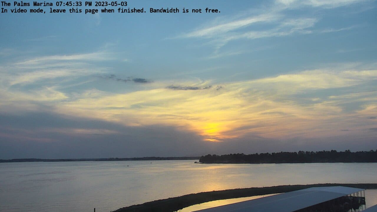 Lake Conroe sunset photo