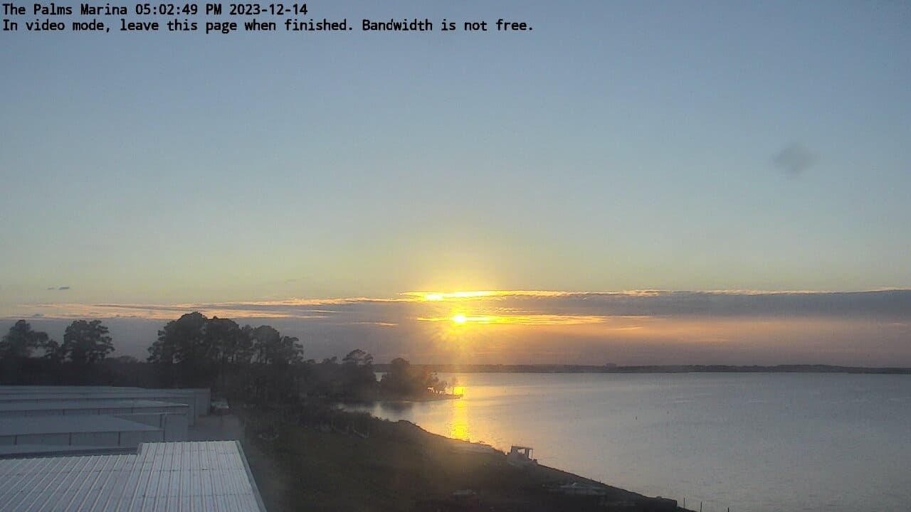 Lake Conroe sunset photo