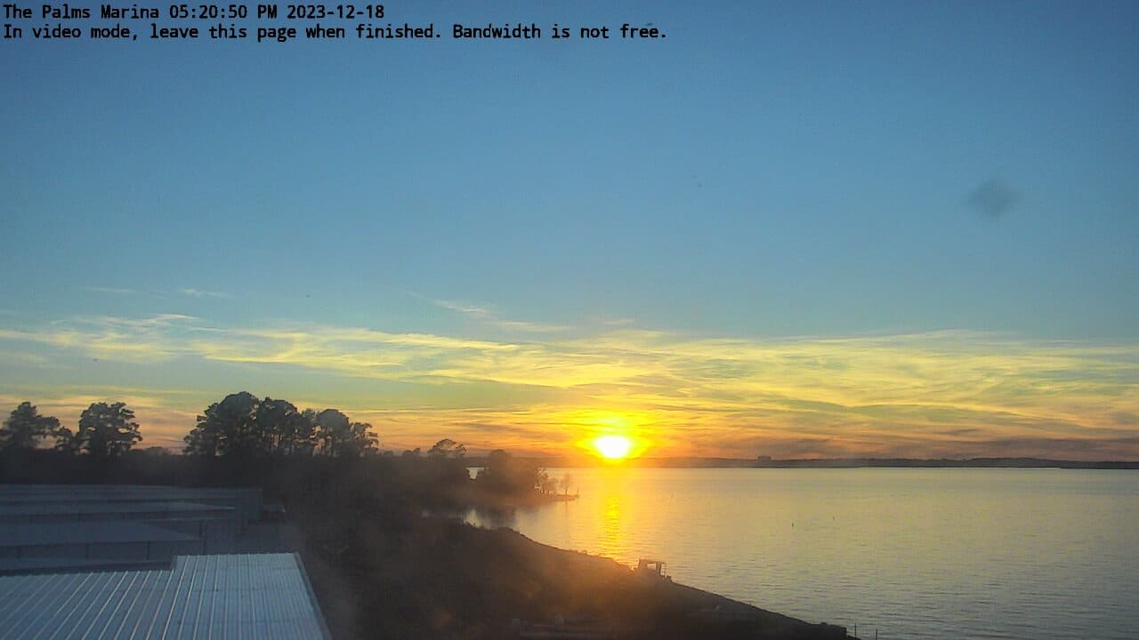 Lake Conroe sunset photo