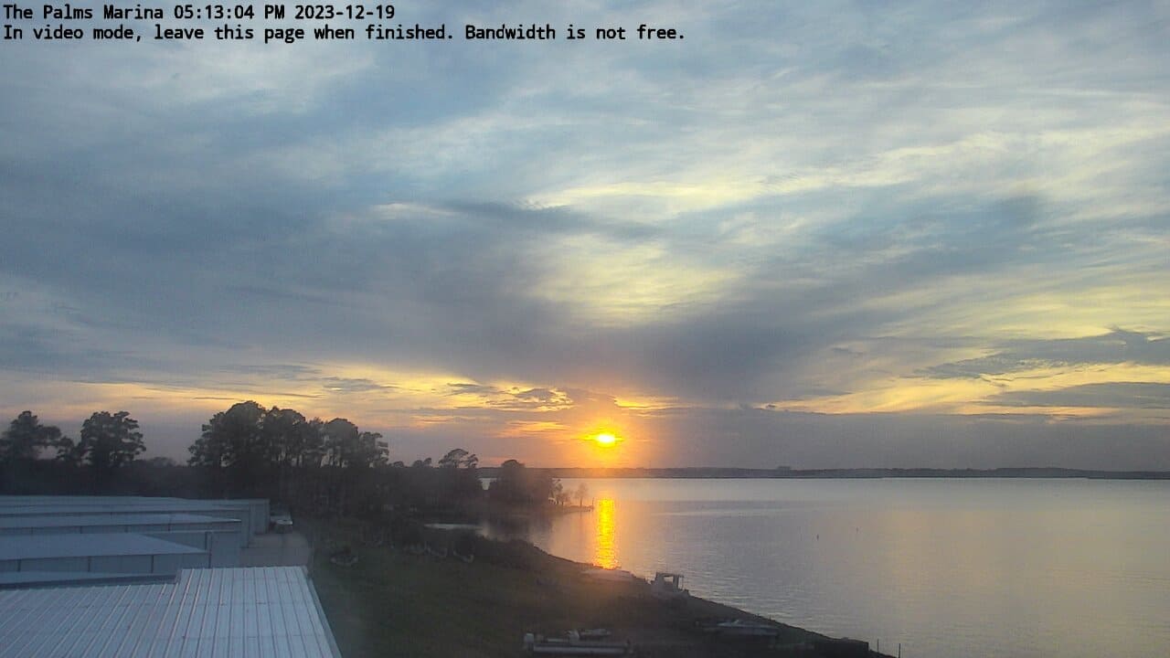 Lake Conroe sunset photo