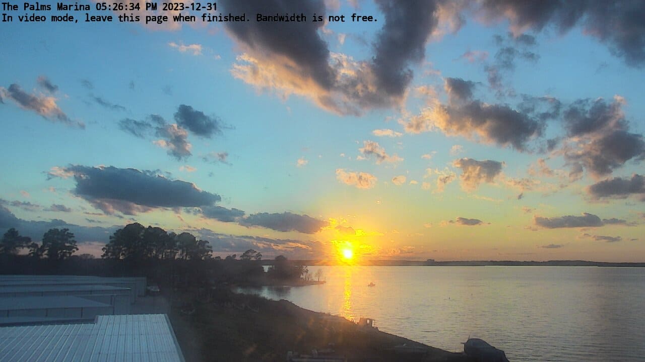 Lake Conroe sunset photo