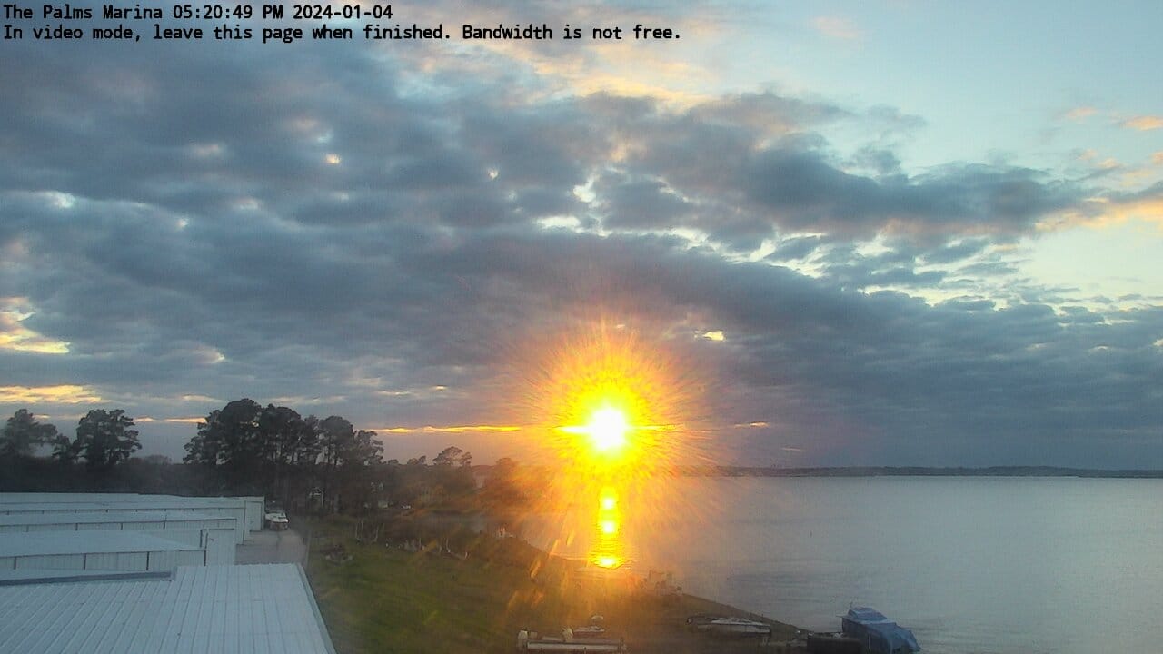 Lake Conroe sunset photo