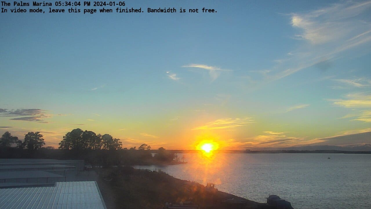 Lake Conroe sunset photo