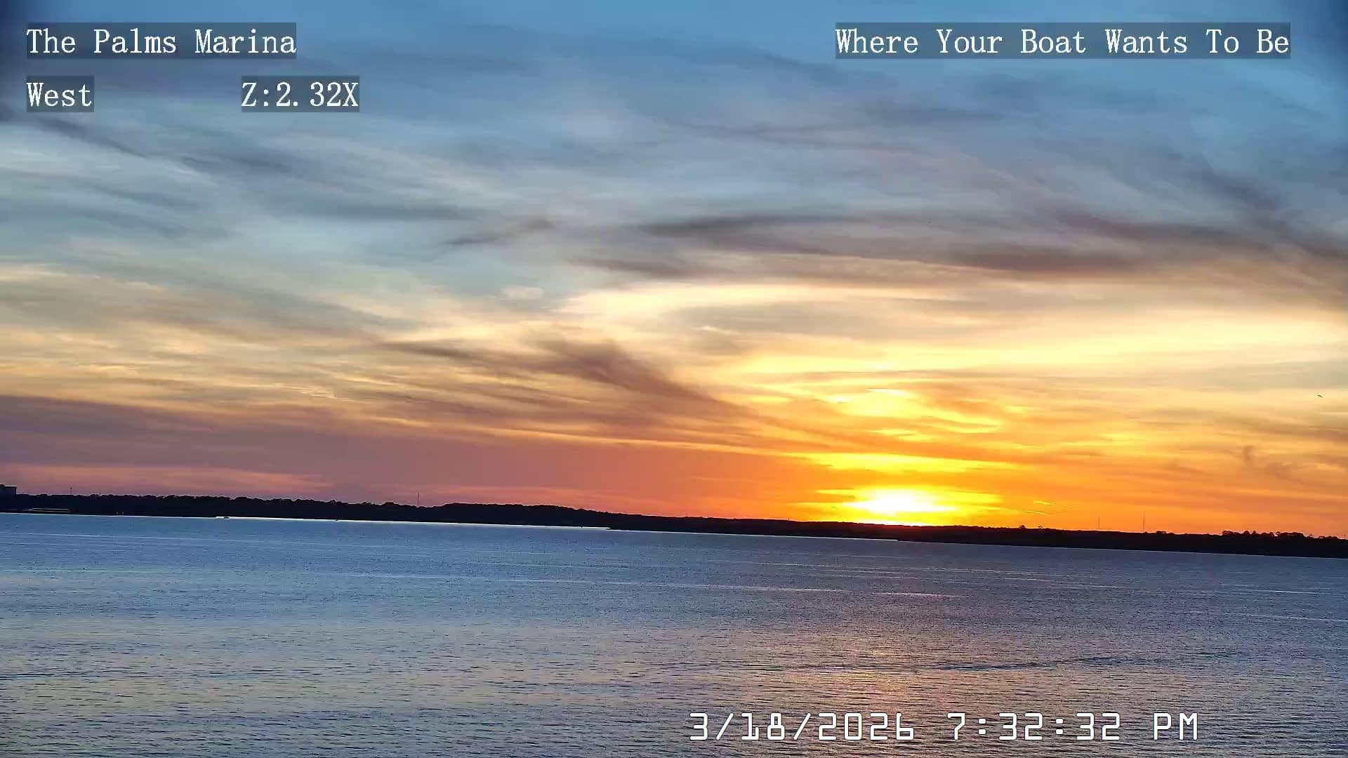 26-03-18-19-32-32 Lake Conroe sunset photo