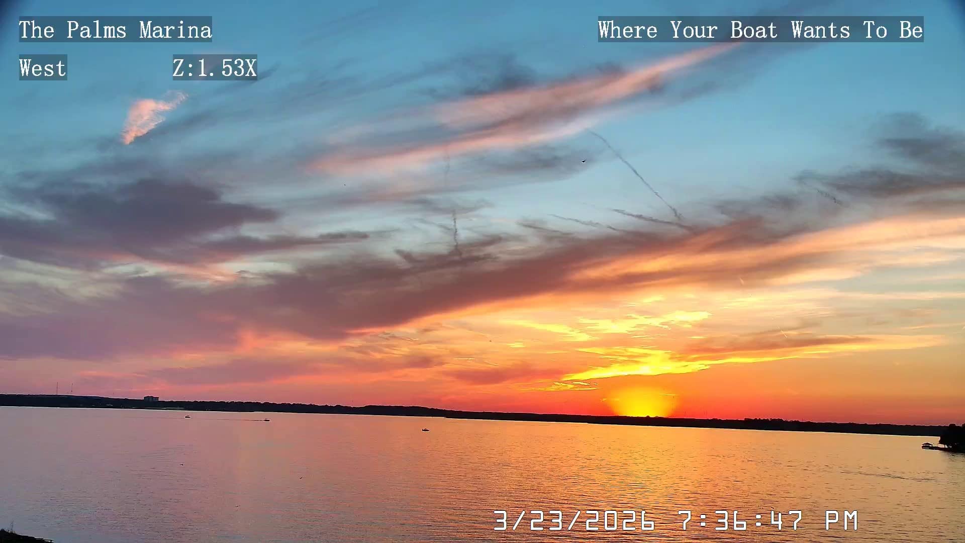 26-03-23-19-36-47 Lake Conroe sunset photo