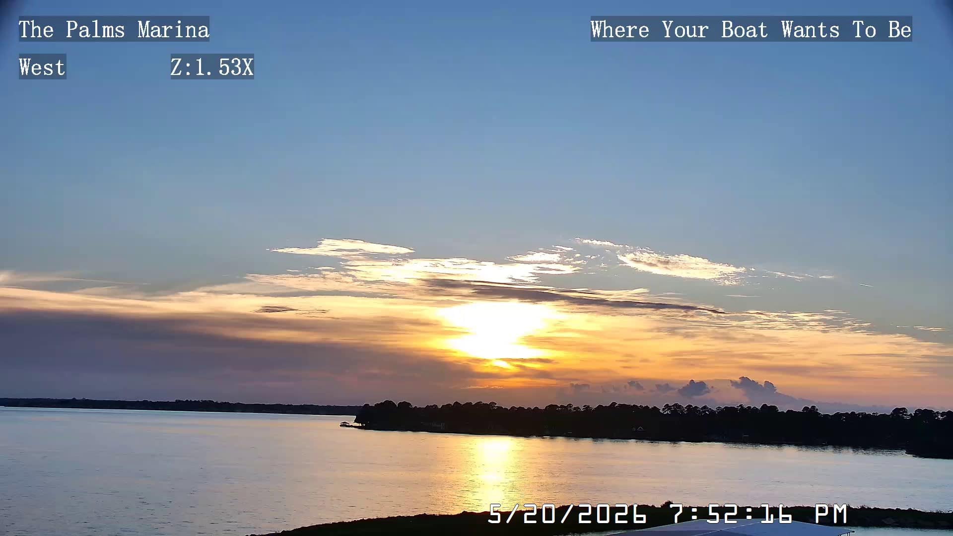 26-05-20-19-52-16 Lake Conroe sunset photo