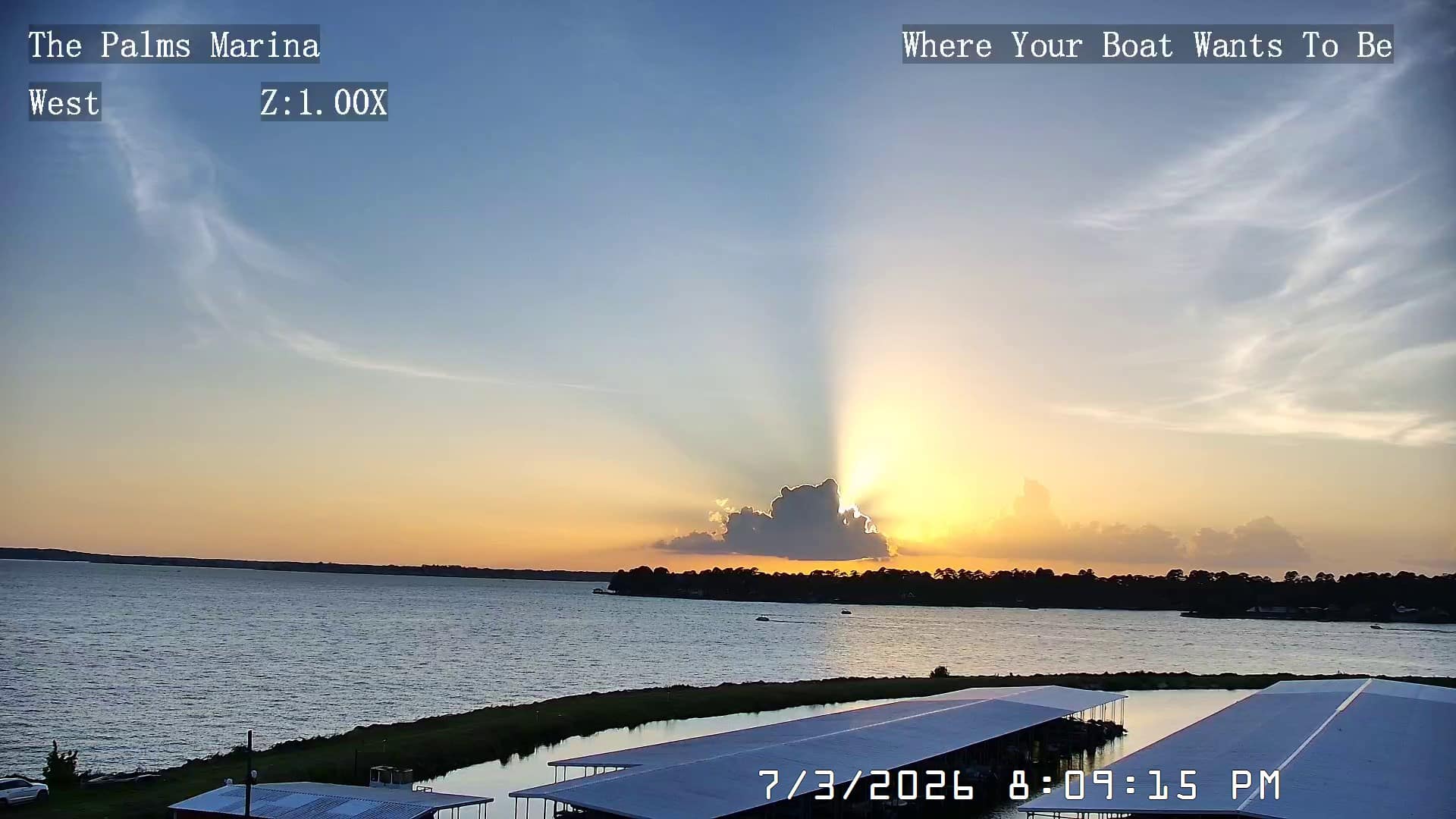 26-07-03-20-09-15 Lake Conroe sunset photo