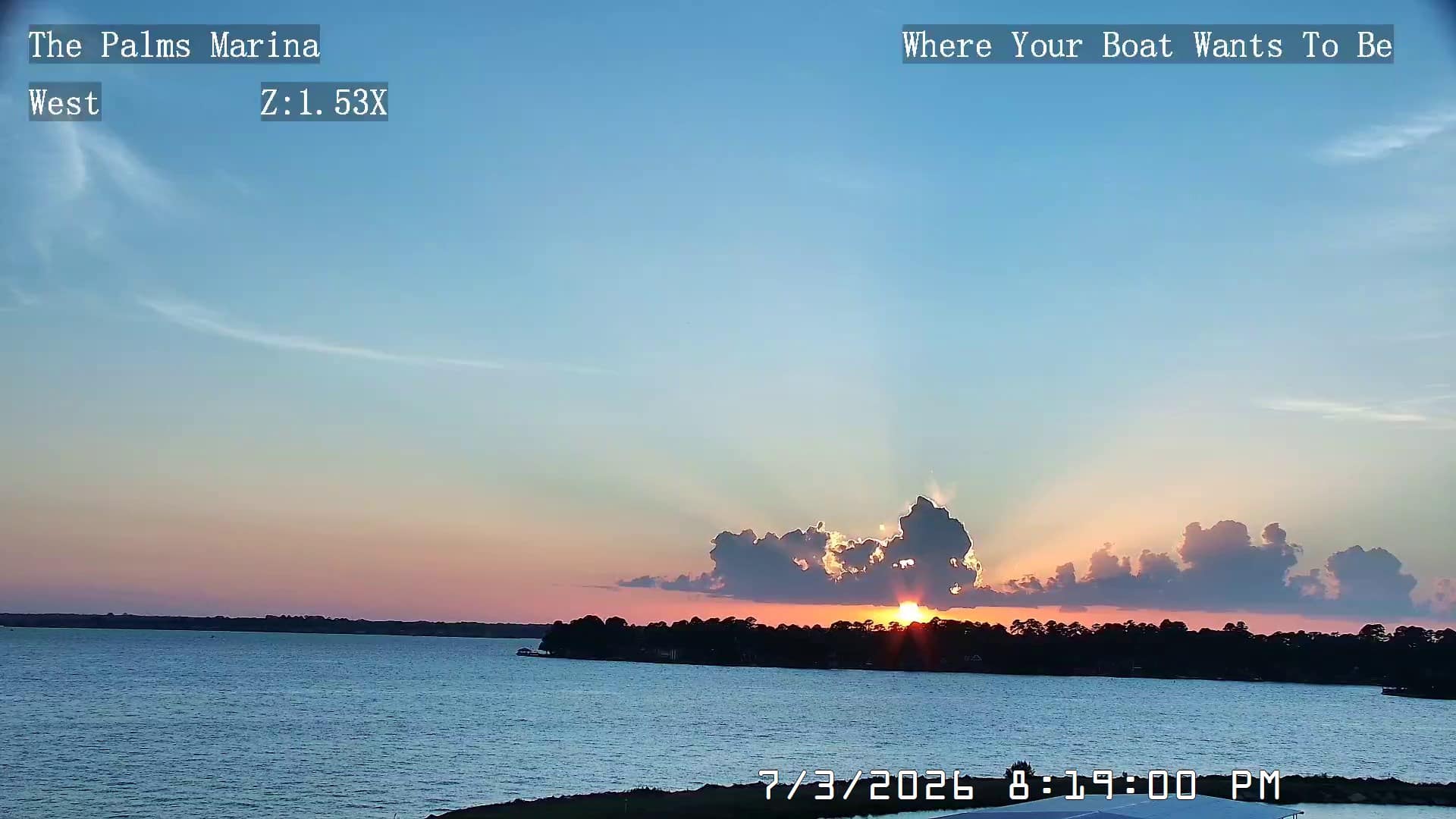 26-07-03-20-19-00 Lake Conroe sunset photo