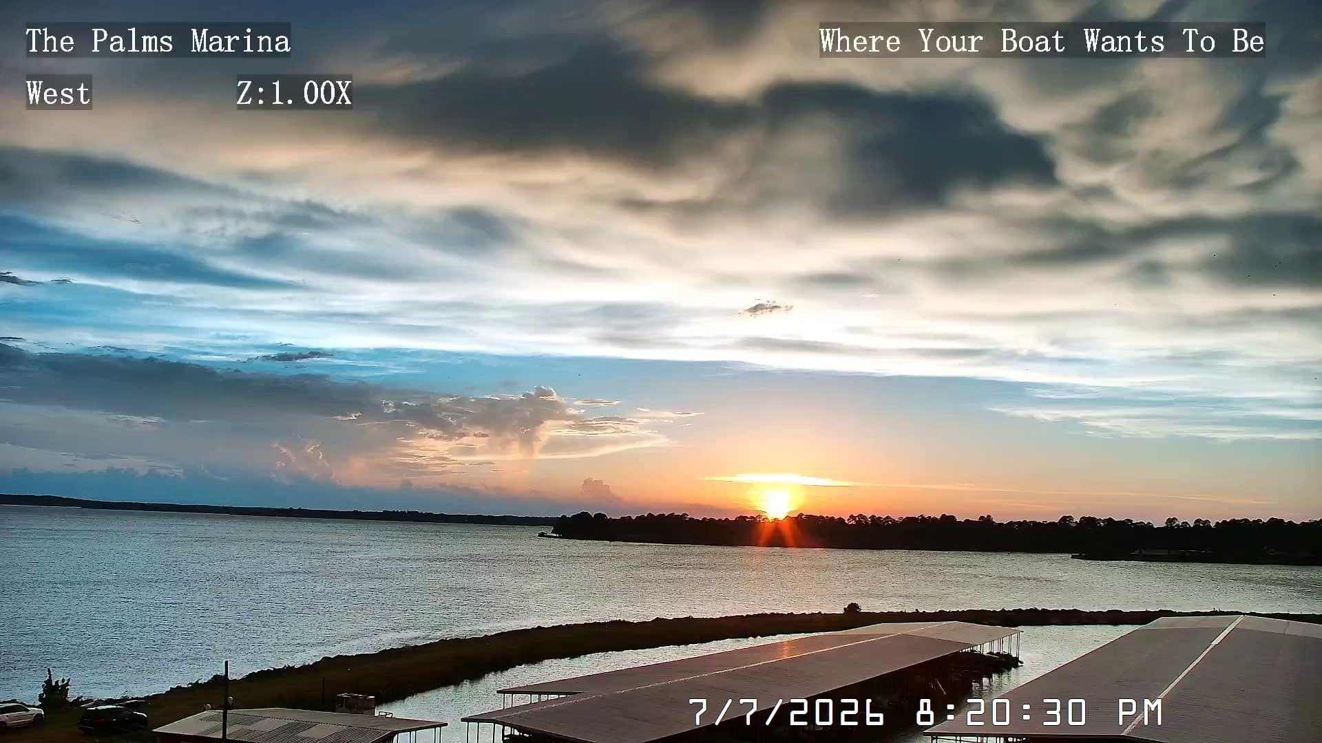 26-07-07-20-20-30 Lake Conroe sunset photo