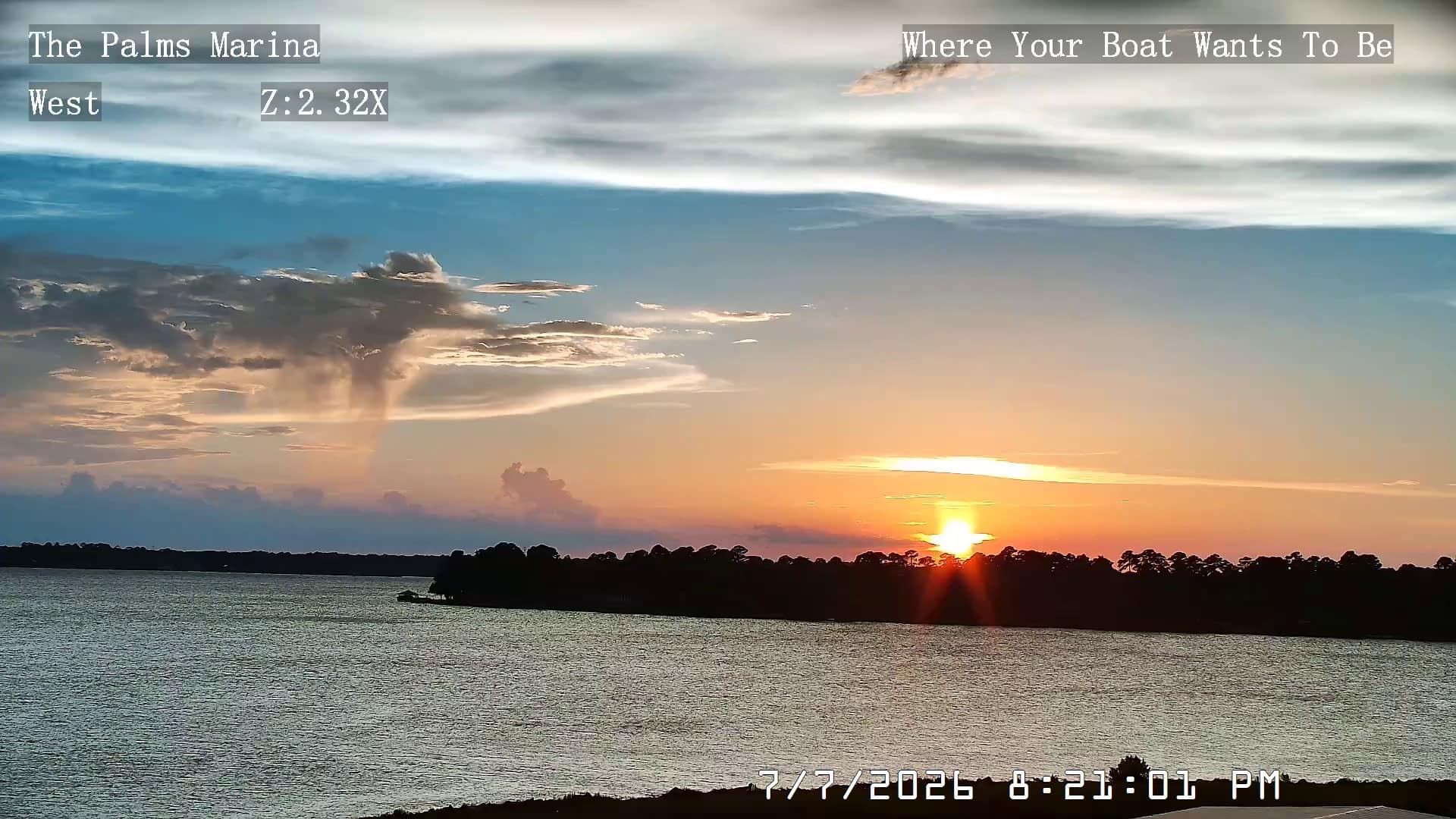26-07-07-20-21-01 Lake Conroe sunset photo