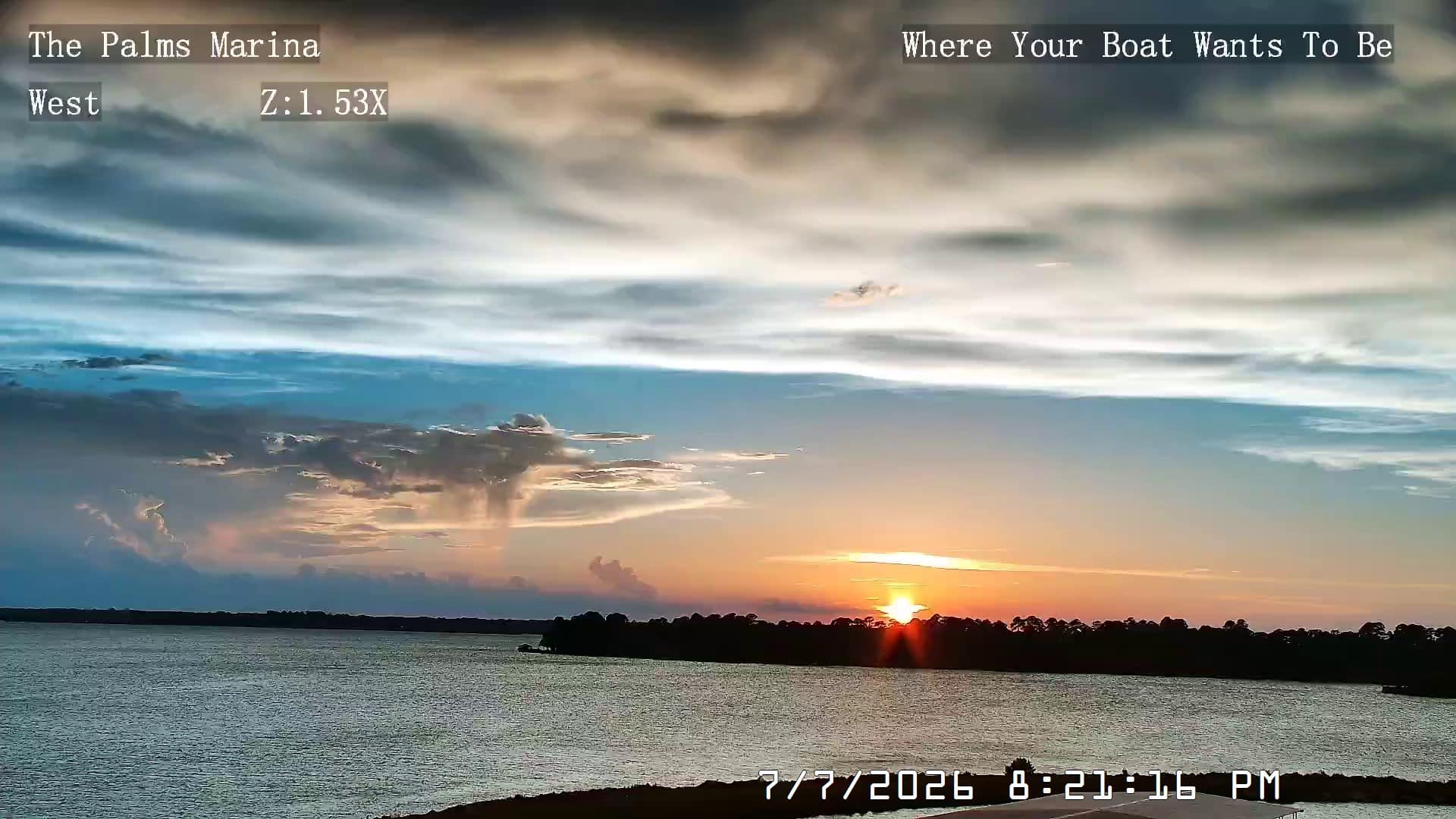 26-07-07-20-21-16 Lake Conroe sunset photo