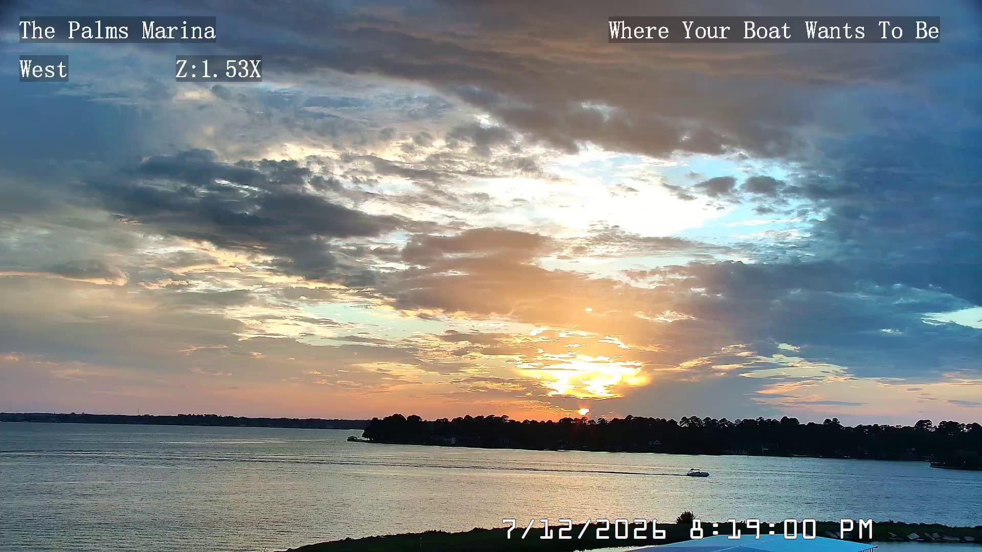 26-07-12-20-19-00 Lake Conroe sunset photo