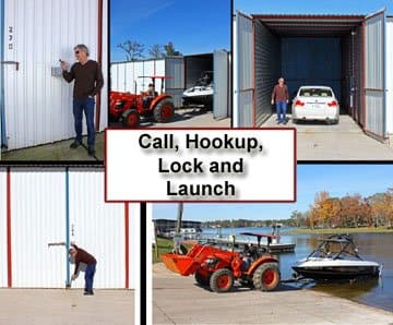 boat storage lake conroe launching valet service