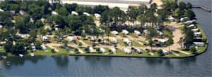Sunset Shores RV Park aerial photo