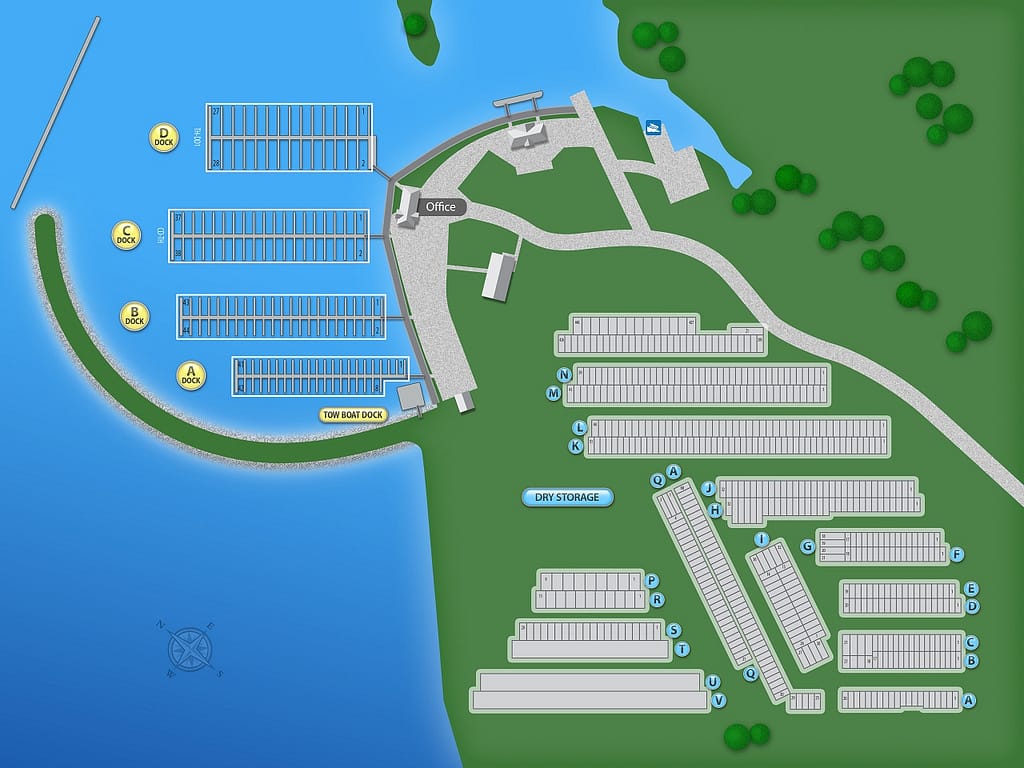 lake conroe marina, boat storage and launching services