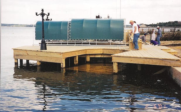 Retractable Swim Platform 001